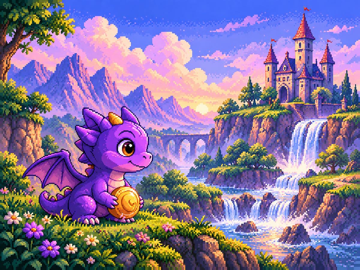 Artwork from the world of Dragon Odyssey