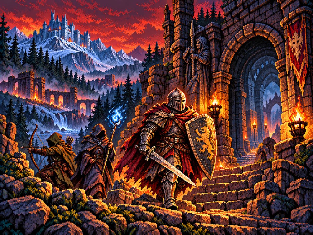 Artwork from the world of Medieval: Idle RPG
